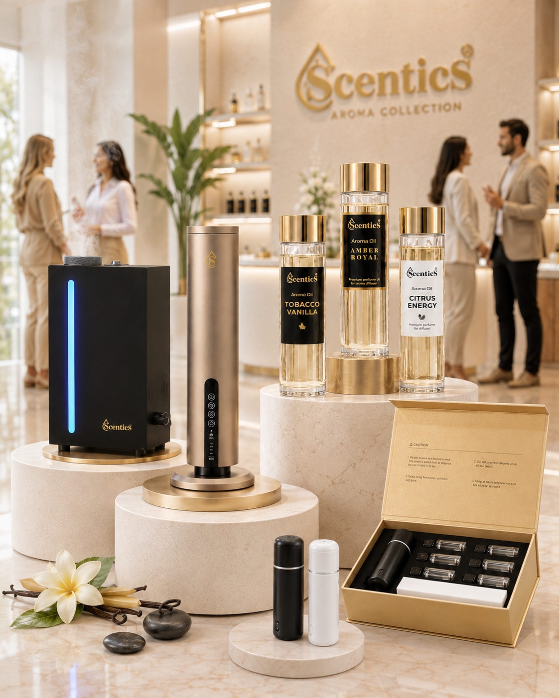 Jak provonět domov i firmu? Moderní aroma difuzéry mění způsob, jakým pracujeme s vůní